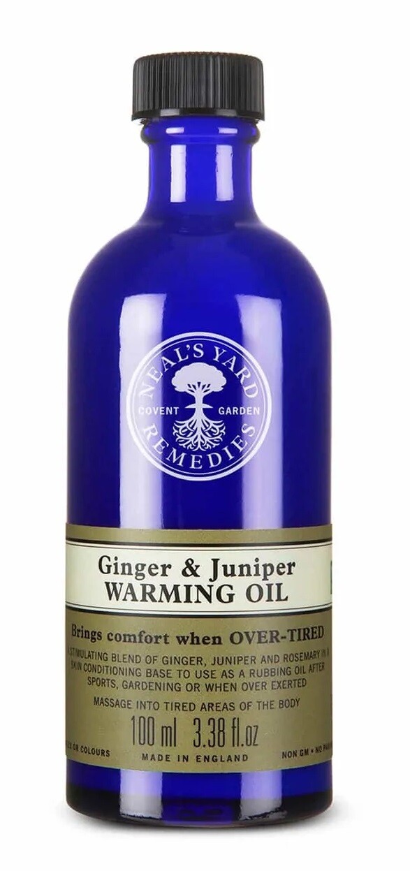 Neal's Yard Remedies Ginger & Juniper Warming Oil 100ml BBE 11/2027