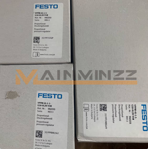 1PCS New FESTO VPPM-6L-L-1-G18-0L2H-V1N 542233 Proportional Valve
