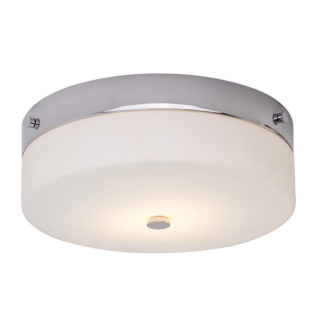 1 Bulb Flush Light Low Ceiling Polished Chrome LED GX53 9W Bulb