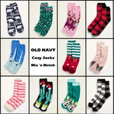 OLD NAVY Women's Soft Plush Cozy Socks NWT - Make Great Gifts! Stocking Stuffers