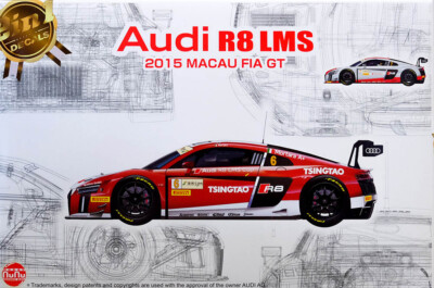 Audi R8 LMS GT3 2015 Macau FIA GT 1:24 Model Kit Bausatz Platz nunu PN24024