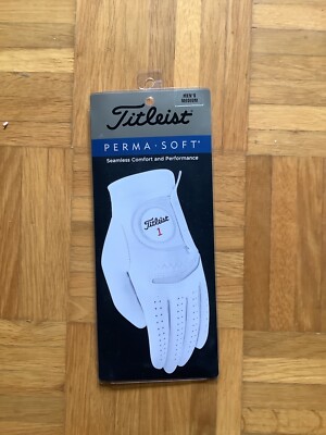 FootJoy Perma Soft Tour Lederhandschuh Herren Medium  !!!LH!!! NEU Weiß