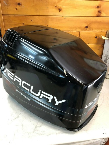 1996 Mercury EFI 150 HP V6 Outboard Engine Hood Top Cowl Cover Freshwater MN - Bild 2 von 5