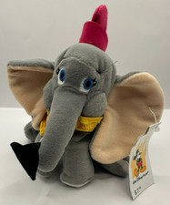 Disney WDW Dumbo Elephant Bean Bag Vintage Plush - NEW with tag