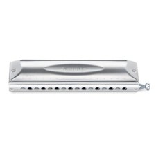 Chromatic 16-Hole Suzuki S-64C Sirius Harmonica Japan
