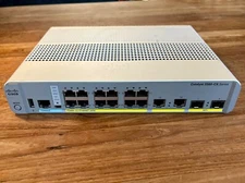 Cisco Catalyst (WSC3560CX) - 16 ports - 2 SPF+ (10 gig) Rack Mountable Switch
