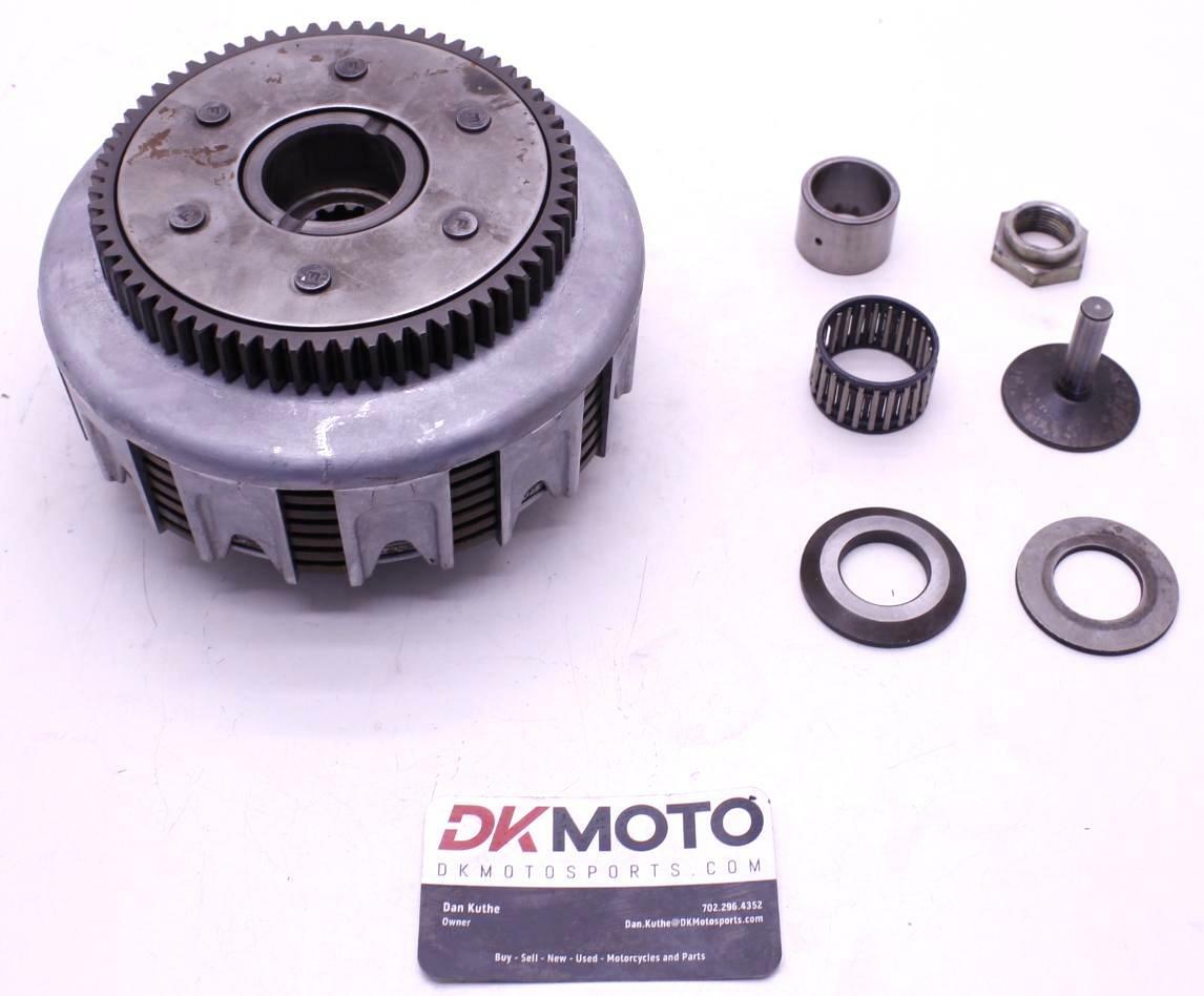 1981 KAWASAKI KZ750 CLUTCH W PLATES BASKET HUB 13081-1034 R10.BX9