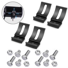 4pcs Led Light Bar Mounting Brackets Adjustable Fog Work Lights Base Mounts