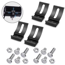 4pcs Universal LED Light Bar Mounting Brackets Adjustable Fog Work Lights Mount