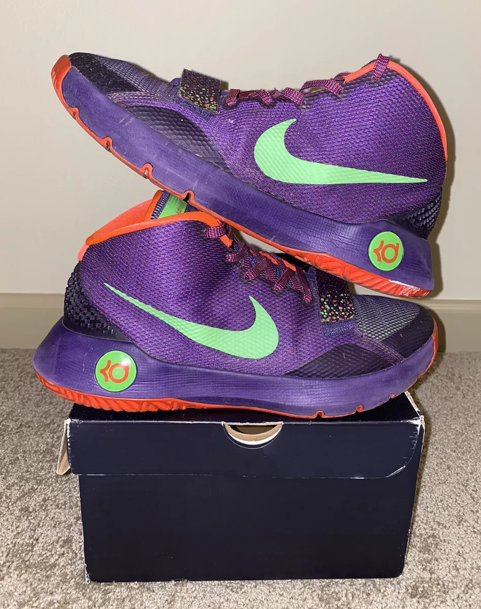 Nike KD Trey 5 III 10.5 Purple Green Crimson 749377-536 1 2 3 5 6 7 eBay