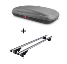 Dachbox VDP-BA400 + Dachträger Rio 135 kompatibel mit für Mercedes GLK ab 08 Dachbox VDP-BA400 + Dachträger Rio 135 kompatibel mit für Mercedes GLK ab 08