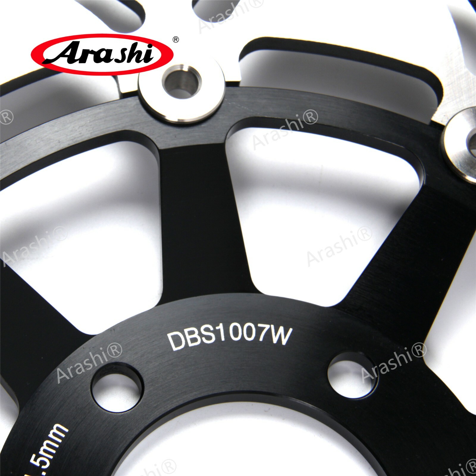 Rgv Rear Brake Disc BLACK Floating Front Brake Disc Rotor For Suzuki RGV GAMMA 250 RGV250 ...