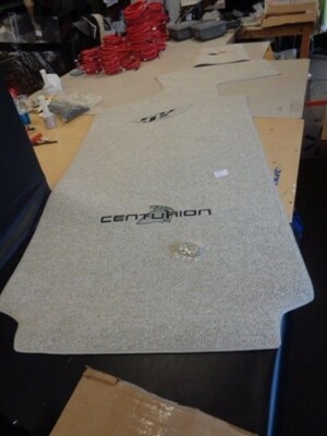 SKI CENTURION SV244 SET OF (3) CARPET RUNNER TAN 109'' X 44'' MARINE BOAT