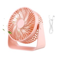 Small Room Air Circulator Fan, 3 Speeds 360  Rotation Table Fan, Low noise