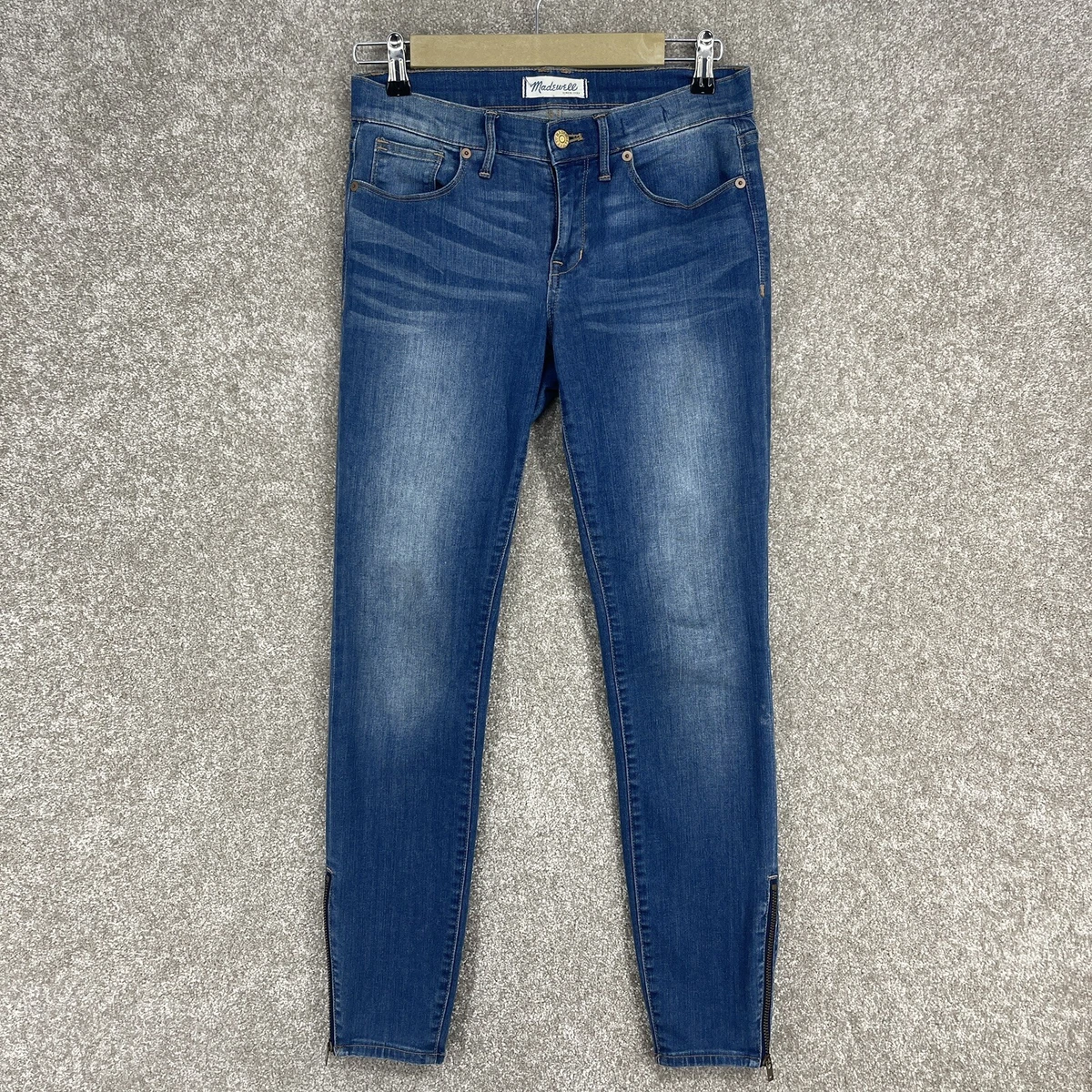 Madewell skinny sale skinny ankle zip
