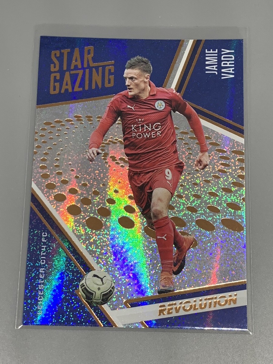 Jamie Vardy 2017 Panini Revolution Soccer ⚽️ Star Gazing SG-19