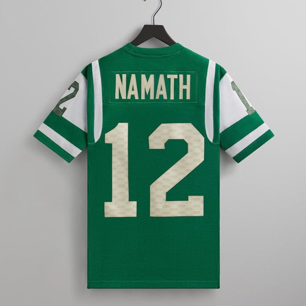 Kith and Mitchell & Ness NFL Broadway Joe Namath New York Jets
