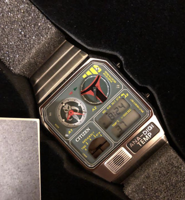 CITIZEN x STAR WARS Model Men's Watch ANA-DIGI TEMP Stainless Steel