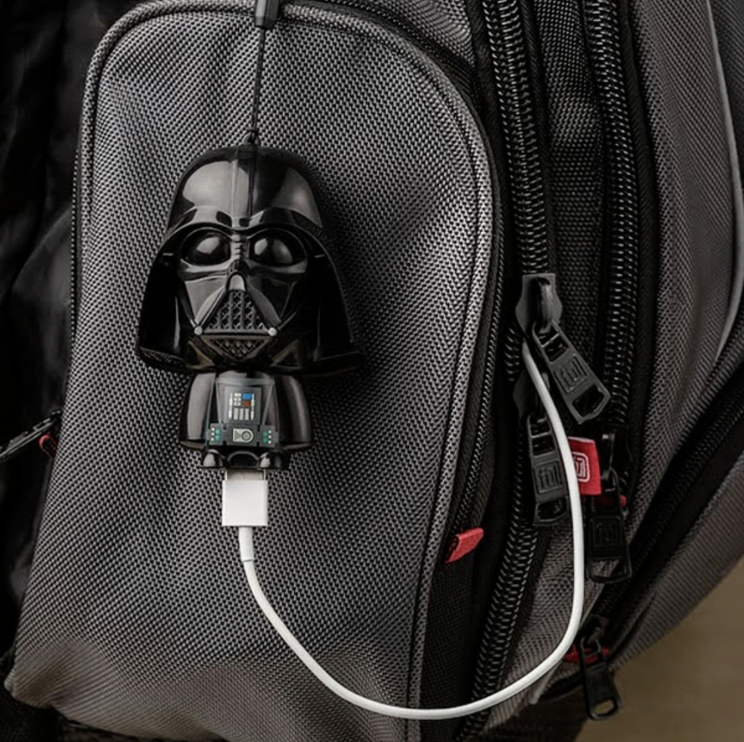 Star Wars Clip On Darth Vader Power Bank, Star Wars Power Bank