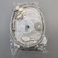 SAMODRA Bidet installation Accessory Set 7/8 Metal T Adaptor Hose Fixing Plates