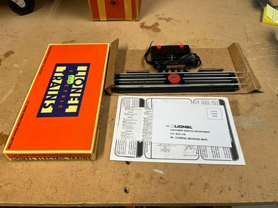 LIONEL O GAUGE OPERATING TRACK SECTION 6-5530 with Box & InstructionsYou are pur