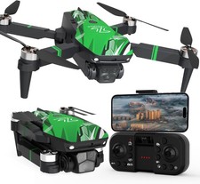 Drone Brushless con Fotocamera 1080P Pieghevole Resistenza al vento e ostacoli