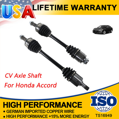 2PCS  CV Axle Shaft Pair 2 for Acura TSX 2008-2014 Honda Accord 2014 Civic 2.4L