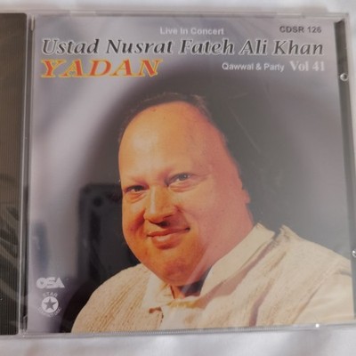 NUSRAT FATEH ALI KHAN YADAN VOLUME 41 OSA SUFI AUDIO CD NEW SAME DAY DISPATCH