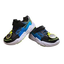 Zapatillas deportivas de juego iluminadas Athletic Works para niños con botón de encendido/apagado, talla 2 ¡NUEVAS CON ETIQUETAS!