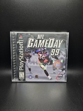 NFL GameDay 99 Sony PlayStation 1 PS1 (1998) Black Label Complete CIB