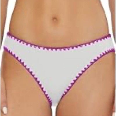 LUCKY BRAND Marbella Hipster Bikini swim Bottom w stitch detailing size XS NWT