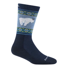 DARN TOUGH 5017 Goat Blue Women's Vanna Grizzle Boot Midweight Hiking Socks Warm