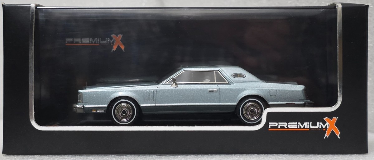 Lincoln Continental Mark V Diamond Edition 1979 Blue Met 1:43