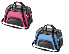 Large Pet Carrier Bag AVC Portable Soft Fabric Folding Dog Cat Puppy Travel