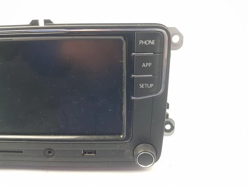 2009 VOLKSWAGEN GOLF MULTI FUNCTION DISPLAY SCREEN 6RD035187B - Image 4 of 4