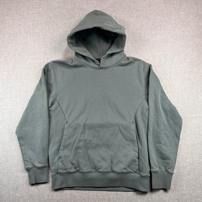 #ad #ad Theory Colts Tech Terry Hoodie Men Medium Gray Blue Minimalist Luxe Clean $49.95