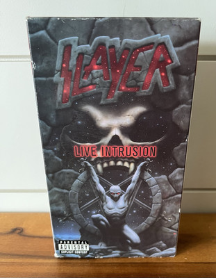 Slayer Live Intrusion VHS, CV 50197, US 1995, VG 74645019734| eBay