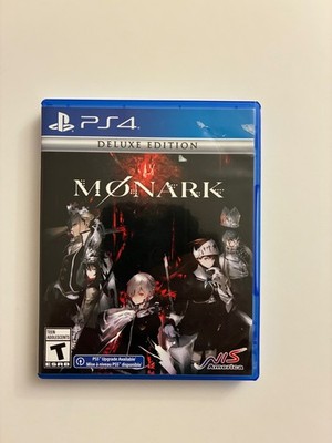 Monark Deluxe Edition PS4 Preowned Complete NIS America RPG UPC 810023037637