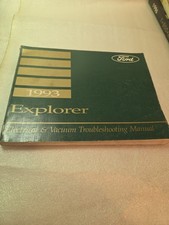 1993 Ford Explorer Electrical Vacuum Troubleshootings Manual Book