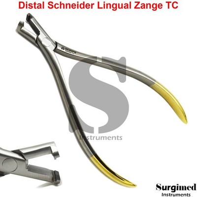 KFO Distal Endshneider Lingual Zange TC Ligaturen Drahtschneider Zahnarzt Pliers