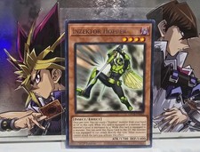 Yu-Gi-Oh Inzektor Hopper GRCR-EN041 Silver Letter Rare 1st Edition Light Play