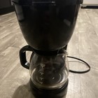 5-Cup Black Filter Drip Coffee Maker w/ Glass Carafe, Warming Plate, Analog — photo 3