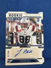 2024 Panini Contenders Rookie Ticket Auto Jaheim Bell /88 SP Patriots RC