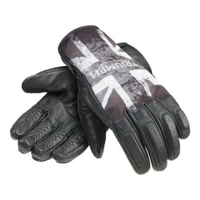 Motorradhandschuhe Für Herren Triumph Mono Flag Schwarz MGVS25504