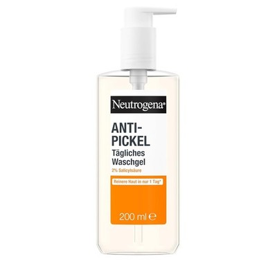 Neutrogena Anti-Pickel Waschgel Salicylsäure unreine Haut ölfrei 200 ml