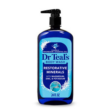 Dr Teal's Body Wash Pure Epsom Salt Minerals Magnesium Potassium Zinc 24 Oz