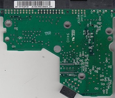 WD400BB-23FJA0, 2061-001130-300 AD, WD IDE 3.5 PCB (PCB)