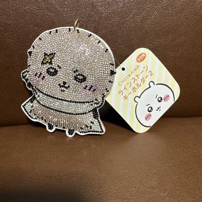 Chiikawa Rhinestone Keychain 2 Sea otter Rakko