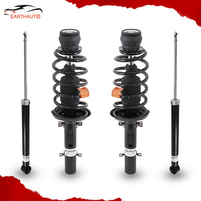 4X Front & Rear Struts Shock For Volkswagen Beetle Jetta Golf 45984 171525