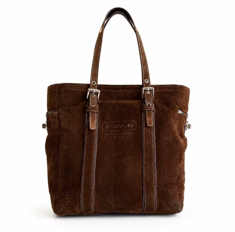 Coach Women's Suede Vintage Bags, Handbags & Cases for sale | eBay